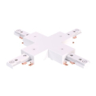 Green Creative X-Connector for Atom and Orbit Series Track Lighting - Black
