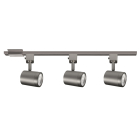 WAC Lighting Charge 8010 LED 3-Light Adjustable H-Track Head Kit - 2,595 Lumens - 27W - CCT Selectable - 120V - Brushed Nickel