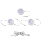 WAC Lighting LED Puck Light 3-Pack w/ 2-Double and 1-Single 6