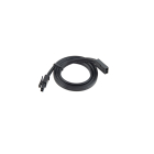 WAC Lighting Extension Joiner Cable for Line Voltage Puck Light - Black