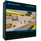 Trulux Standard Grade COB LED Tape Light Pro Kit - 16.4FT Reel - 2700K - 2.2W / FT - 180 Lumens / FT - 24V