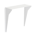 Keystone Reversible Glare Shield for Medium Size Area Lights - White