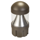 Keystone Cone Reflector Dome Top Bollard Head - Photocell - 14 | 19 | 24W - CCT Selectable - 120-277V - Bronze