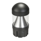 Keystone Cone Reflector Dome Top Bollard Head - Photocell - 14 | 19 | 24W - CCT Selectable - 120-277V - Black