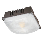 Keystone LED Canopy Light - CCT Selectable - 120-277V - Bronze