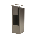 Keystone Square Shell For 4” Wall Mount Cylinders - Bronze