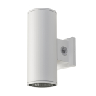Keystone Sentinel 4” Direct/Indirect Wall Mount Cylinder - Photocell - 12 | 16 | 20W - CCT Selectable - 120-277V - White
