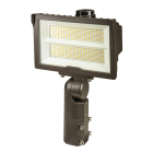Keystone XFit High Power LED Flood Light - NEMA 7H x 6V - 140 | 100W - CCT Selectable - Twistlock Photocell - 120-277V - Bronze - TAA Compliant