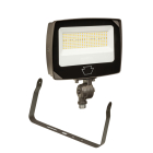 Keystone XFit LED Flood Light - Knuckle + Yoke Mount - 15 | 12 | 9W - CCT Selectable - 120-277V - Bronze 