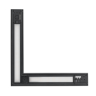 Keystone Linta LED Linear Architectural L Connector - Up & Down Light - 16 | 20 | 26W - CCT Selectable - 3,250 Lumens - 120-277V - Black