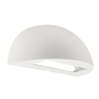 Keystone Wall Pack Quarter Sphere Shell - White - FormFit Accessory