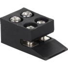 Task Lighting 8-10mm EZ Ramp Tape-to-Wire Ramp Connector - 6 Pack - Black