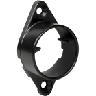 Task Lighting Flange Set - Lighted Closet Rod - Black