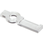 Task Lighting Neon Side Bend Loop Mounting Clip - Clear