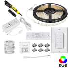 Task Lighting LED Tape Light Kit - 16FT Reel - RGB Tunable - 1 Zone - 1 Area - 3.6W / FT - 12V
