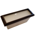 NSL 5W LED Brick Star Step Light - Prism Cover - 3000K - 468 Lumens - 120V - Bronze