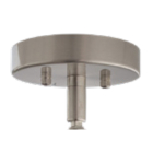 Westgate Swivel Ceiling Canopy For Ceiling Fixtures - Brushed Nickel