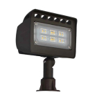 Westgate LF4 LED Landscape Wall Wash Flood Light - 6W - 5000K - 500 Lumens - 12V - Bronze