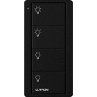 Lutron 4-Button Pico Smart Remote - Scene Control - Light Icons - Midnight