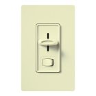 Lutron Skylark Preset Single-Pole Dimmer with On/Off Switch - 1000W Max - Almond