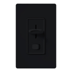 Lutron Skylark Preset Single-Pole Dimmer with On/Off Switch - 1000W Max - Black