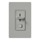 Lutron Skylark Preset Single-Pole Dimmer with On/Off Switch - 1000W Max - Gray
