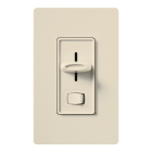 Lutron Skylark Preset Single-Pole Dimmer with On/Off Switch - 1000W Max - Light Almond