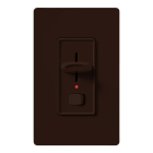 Lutron Skylark Preset Single-Pole Dimmer with Nightlight - 1000W Max - Brown