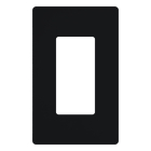 Lutron Claro Screwless Designer Wallplate - 1 Gang - Midnight