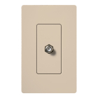 Lutron Claro Cable Jack - Taupe