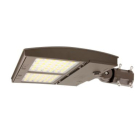 MaxLite M-Series LED Flood Light - 20,156 Lumens - CCT Selectable - Type 5 Low Glare - Slipfitter Mount - Controls Ready - 120-277V - Bronze