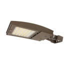 MaxLite M-Series LED Flood Light - 8,847 Max Lumens - 30 | 42 | 55W - Type 5 Low Glare - Trunnion Mount - Controls Ready - 120-277V - Bronze