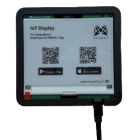 Lotus QR-Code Display for Guest Control - MESHLE Compatible - E-Ink Display - Bluetooth Mesh