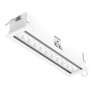 DALS Pinpoint 10-Light Microspot LED Recessed Gimbal Downlight - 24W - CCT Selectable - 120V - White