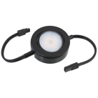 American Lighting 4W MVP LED Puck Light w/ Lead and Tail Wires - 2700K - 200 Lumens - 120V - Black