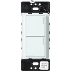 Lutron RadioRA 3 Sunnata Keypad - 2 Button - Glacier White