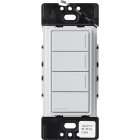 Lutron RadioRA 3 Sunnata Keypad - 3 Button w/ Raise-Lower - Mist