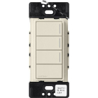 Lutron RadioRA 3 Sunnata Keypad - 3 Button w/ Raise-Lower - Pumice