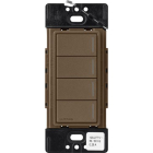 Lutron RadioRA 3 Sunnata Keypad - 4 Button - Espresso