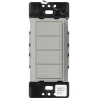 Lutron RadioRA 3 Sunnata Keypad - 4 Button - Pebble