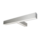 Nora Lighting 40 Watt L-Line LED Indirect / Direct Linear - T-Connector - 5,027 Lumens - CCT Selectable - Aluminum