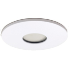 Nora Lighting Round Pinhole Trim for NM2-2RDC - Matte Powder White