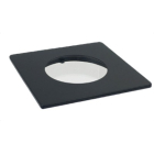 Nora Lighting Square Trim for NM2-2R270 - Matte Black