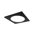 Nora Lighting Square Trim for M4 Elbow Gimbal LED Downlights - Black