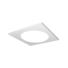 Nora Lighting Square Trim for M4 Elbow Gimbal LED Downlights - Matte Powder White
