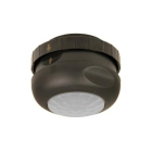 MaxLite Round Extended Range Network Node - PIR Montion Sensor - Photocell - Black