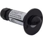 NSL LED Minidisc Scoop Light - Amber LED - Black Finish - 12V