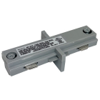 Nora Lighting One-Circuit Track System Straight Connector - Silver
