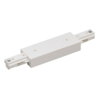 Nora Lighting One-Circuit Track System I-Connector - White