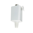 Nora Lighting Track Lighting Pendant Adapter - Halo Style - White